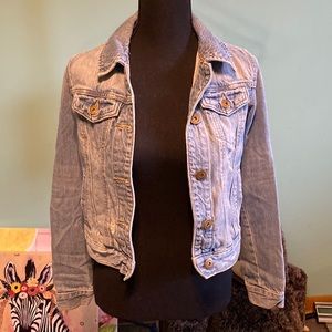Mudd Juniors XS Slightly Distressed Jean Jacket EUC